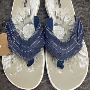 Ladies Collection by Clarks flip flops.  NWT.
